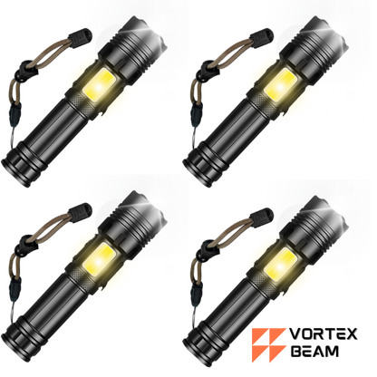 Set  of 4 Vortex Beam Flashlight