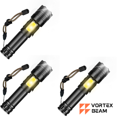 Set  of 3 Vortex Beam Flashlight