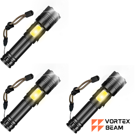 Set  of 3 Vortex Beam Flashlight
