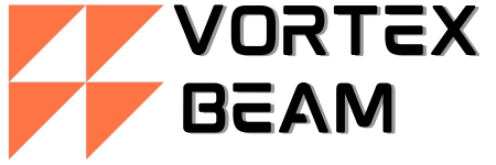 Vortex beam logo